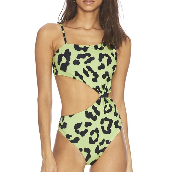 Beach Riot Other - 💚Beach Riot Leopard Print One Piece